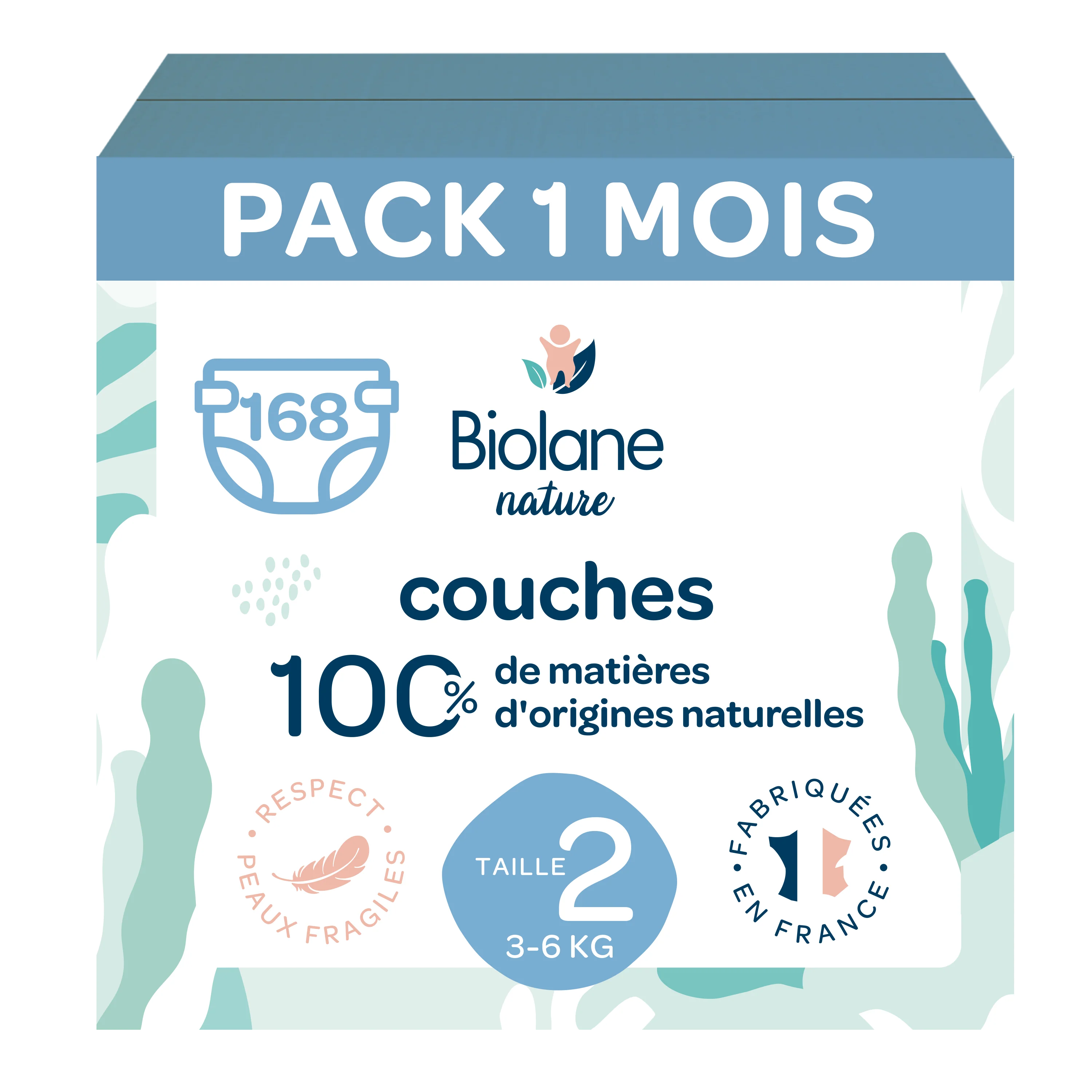 Couches Biolane Nature - Taille 2 - Image 2