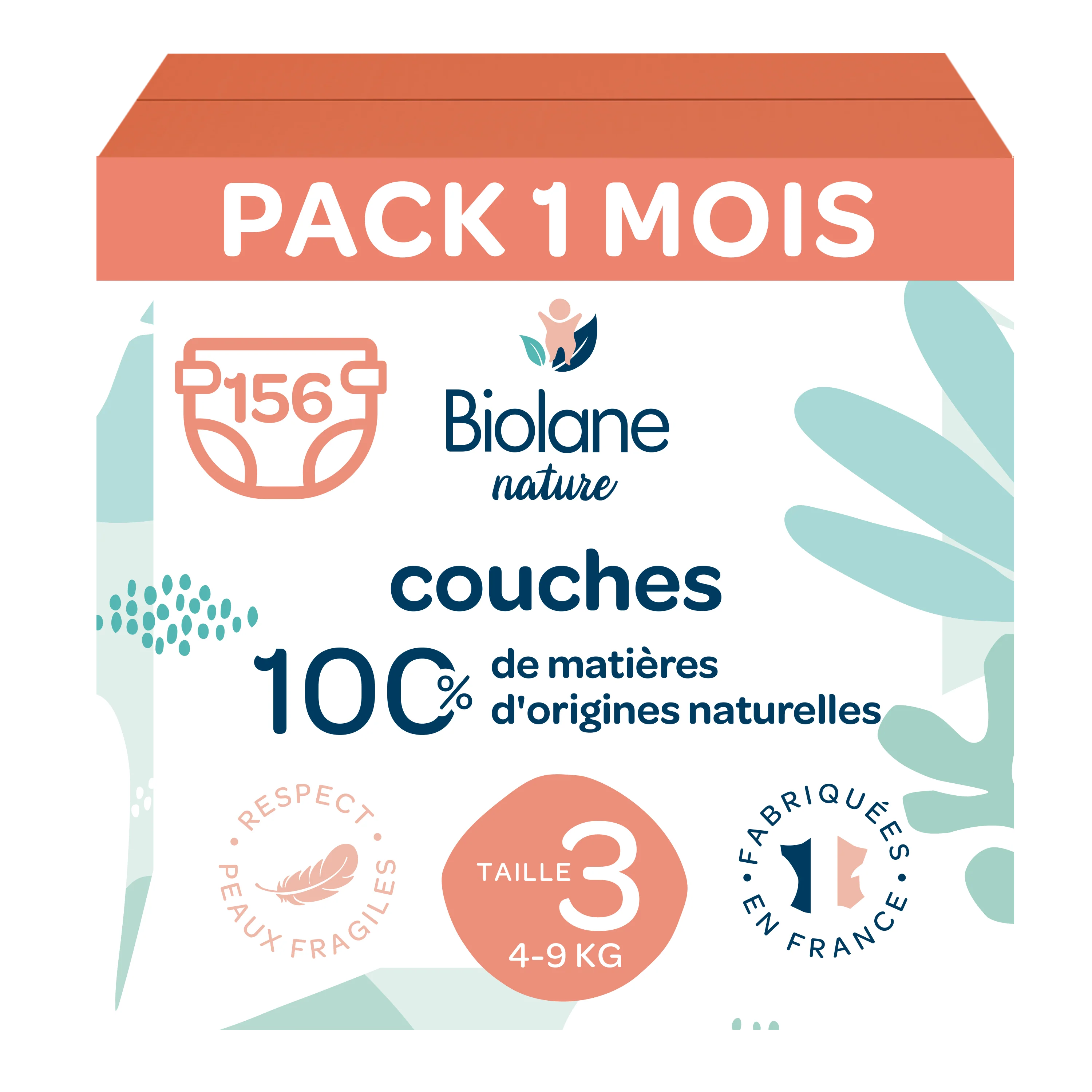 Couches Biolane Nature - Taille 3 - Image 2