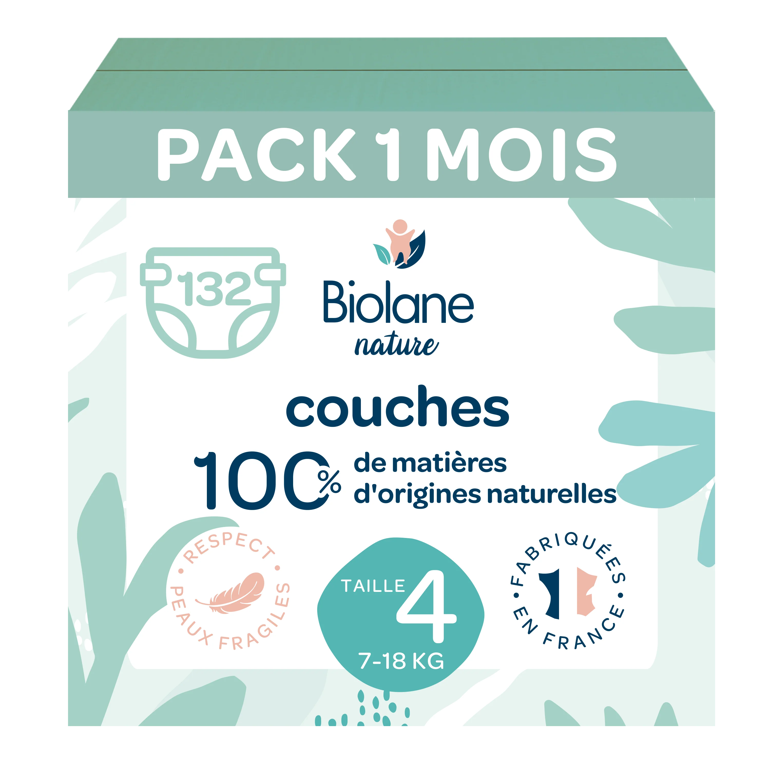Couches Biolane Nature - Taille 4 - Image 2