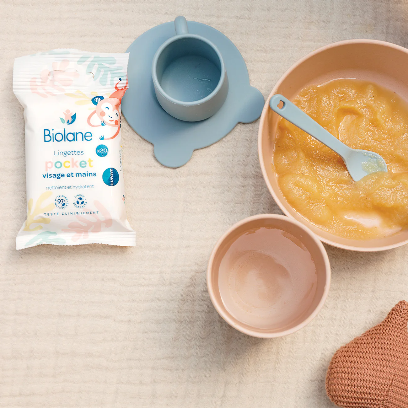 Lingettes visage et mains (format pocket) - Image 3
