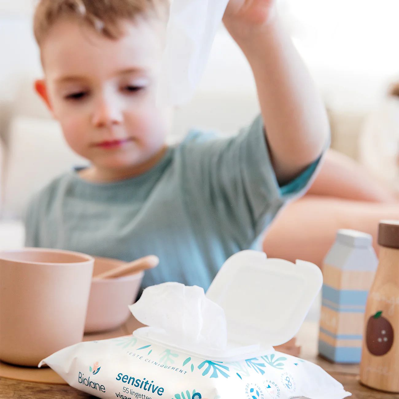 Lingettes visage et mains sensitive - Image 3