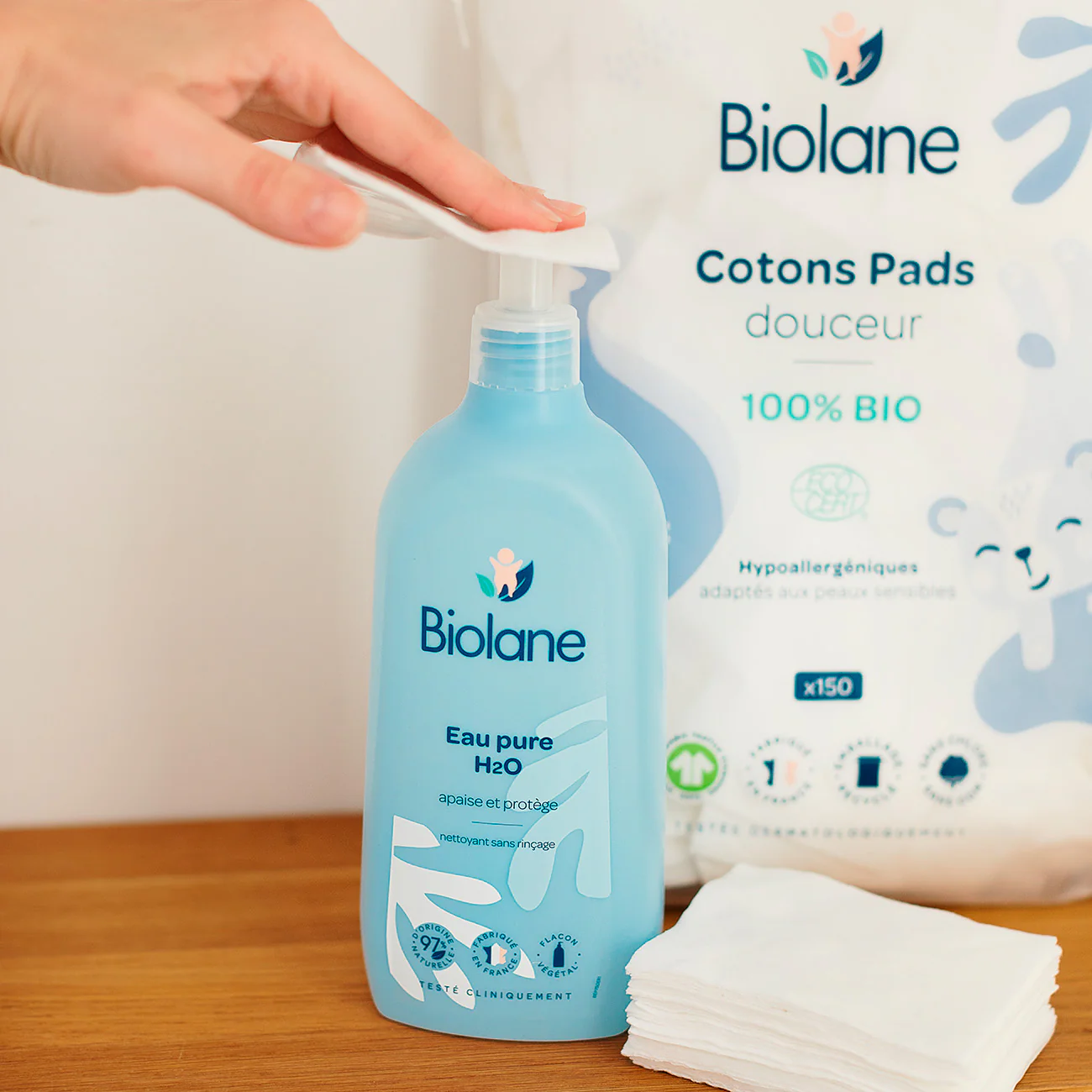 Lot 3x Cotons Pads douceur 100% BIO - Image 4