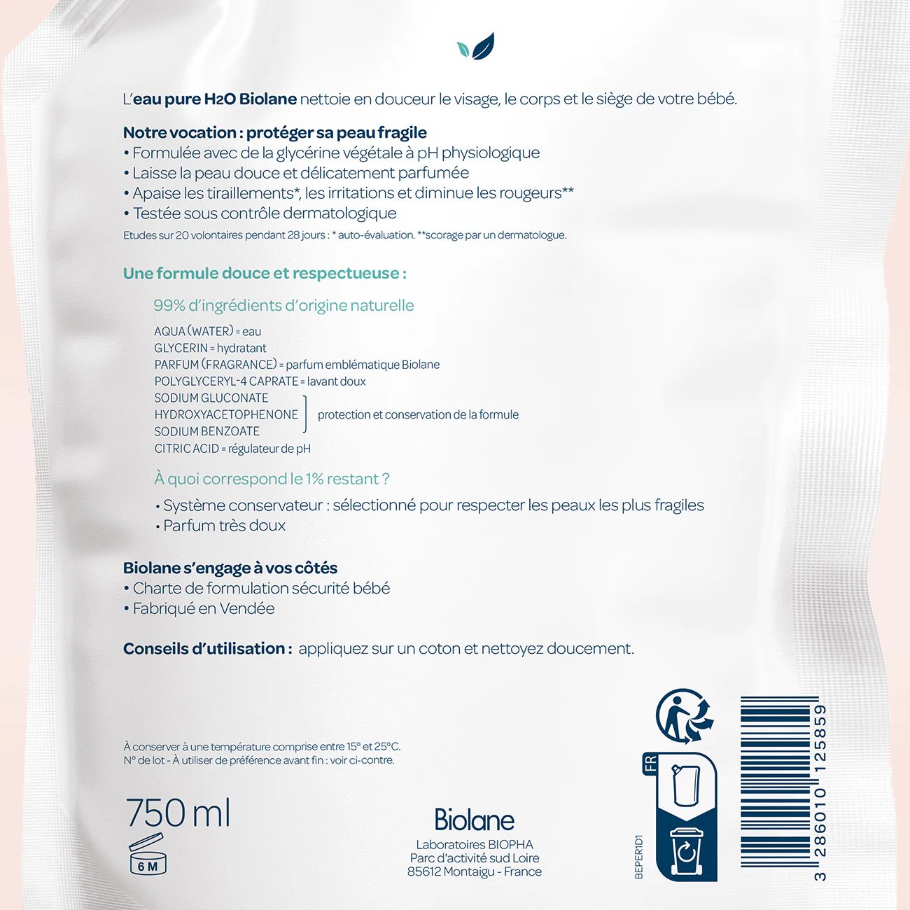 Éco-recharge Eau pure H2O - Image 3