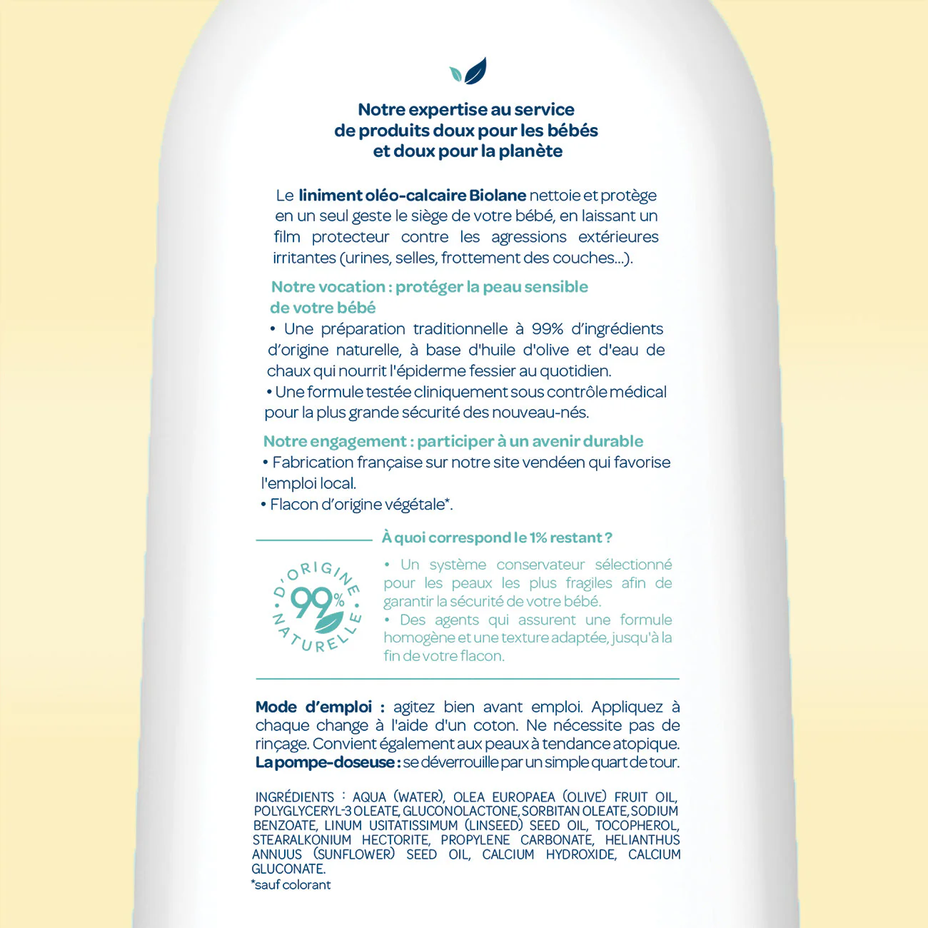 Lot 4x Liniment oléo-calcaire - Image 4